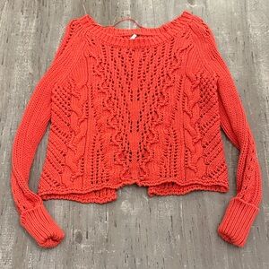 Free People Crossback Sweater